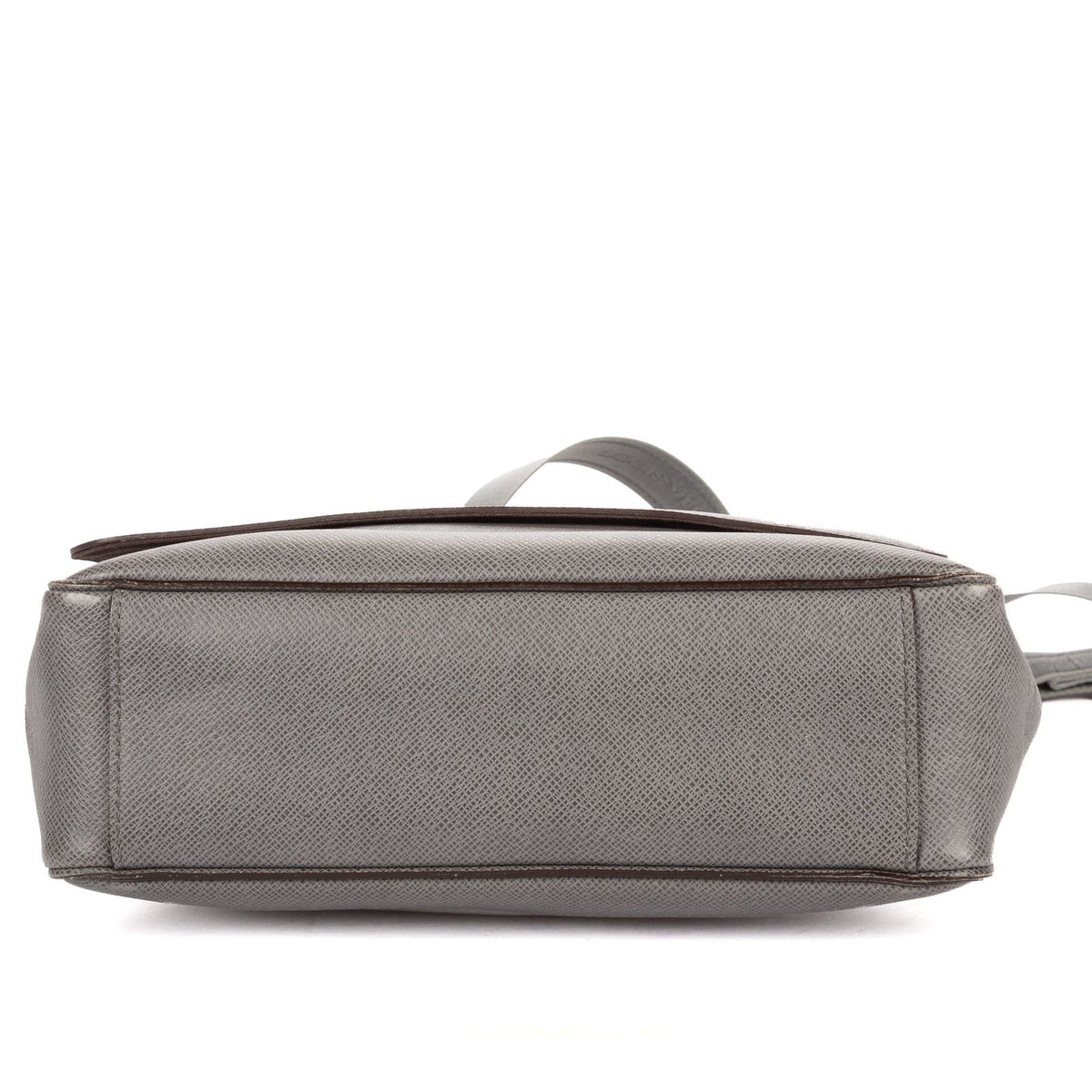 Louis Vuitton Roman Messenger Bag Gray Taiga Leather — view 6