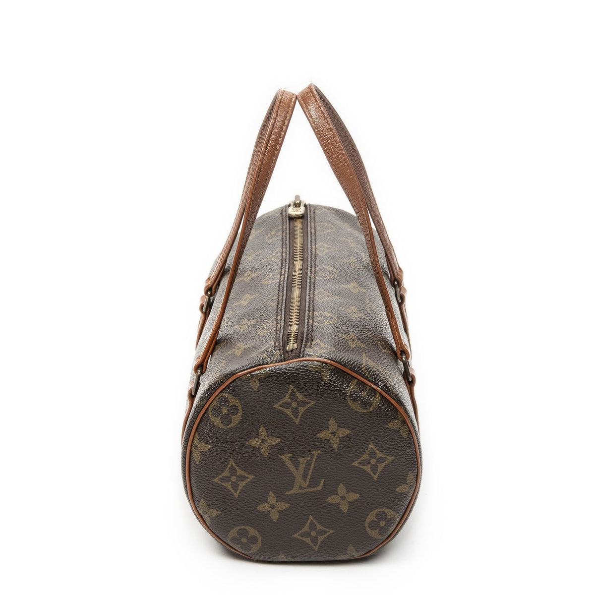 Louis Vuitton Papillon Brown Monogram Canvas Handbag — view 2