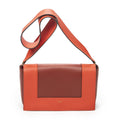 Celine Frame Cross Belt Bag Orange Red Calfskin Leather