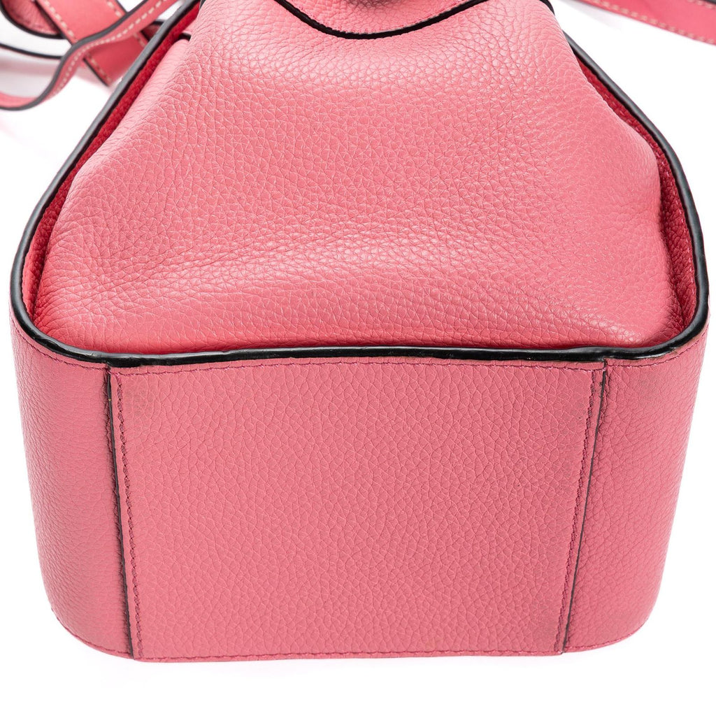Loewe Mini Hammock Bag Pink Grain Calfskin Leather — view 7