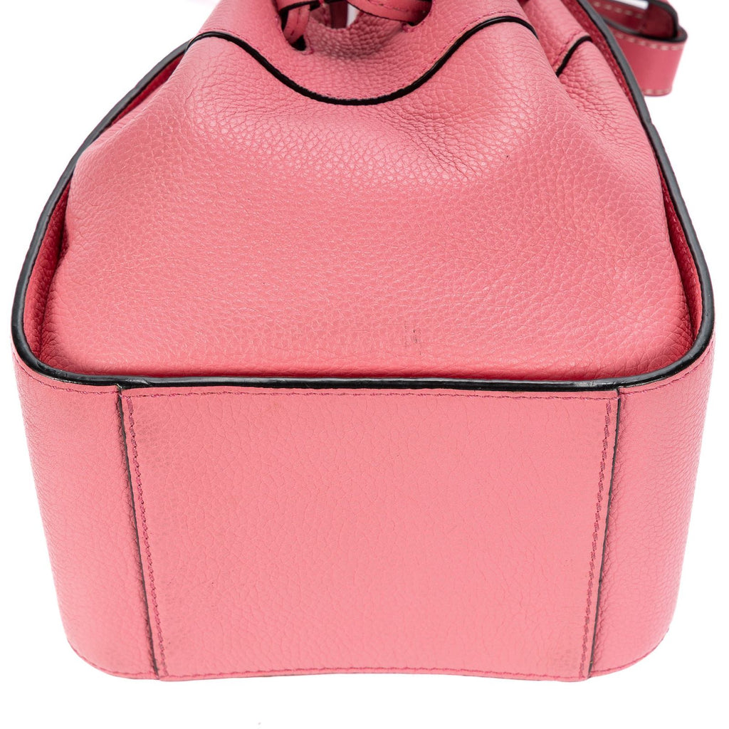 Loewe Mini Hammock Bag Pink Grain Calfskin Leather — view 8