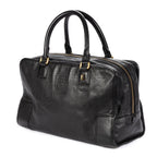 Loewe Amazona Black Grain Calfskin Leather Handbag — view 2