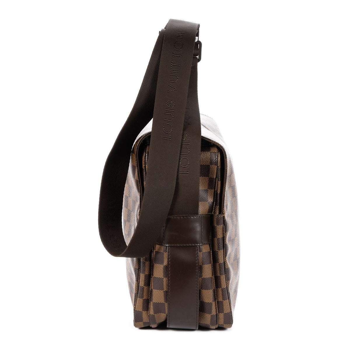 Louis Vuitton Naviglio Brown Damier Ebene Shoulder Bag — view 3