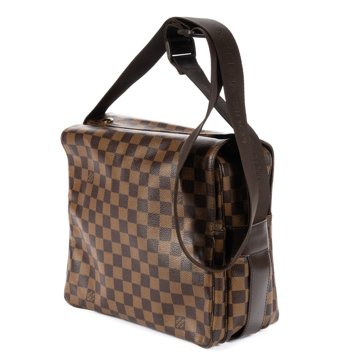 Louis Vuitton Naviglio Brown Damier Ebene Shoulder Bag — view 2
