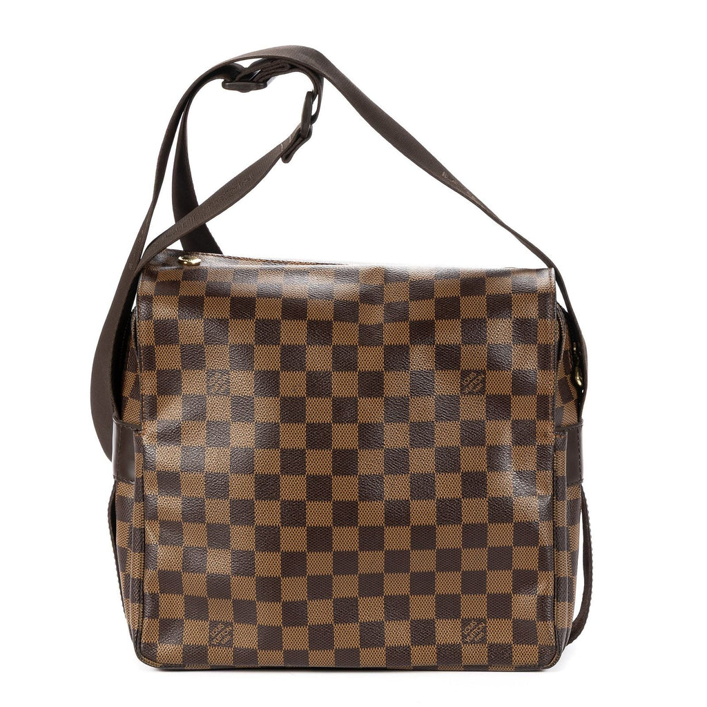 Louis Vuitton Naviglio Brown Damier Ebene Shoulder Bag — view 5