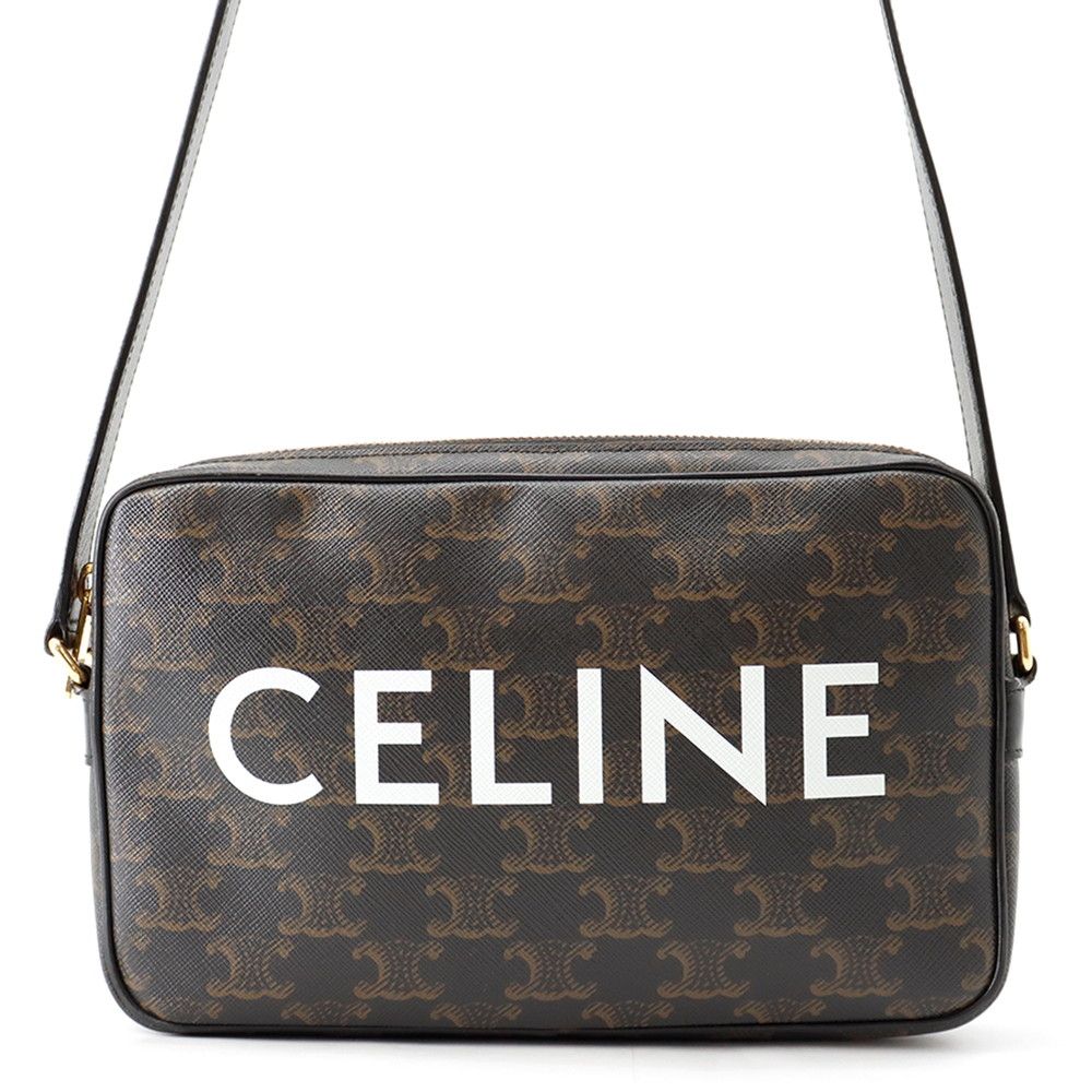 Celine Shoulder Bag Triomphe Horizontal
