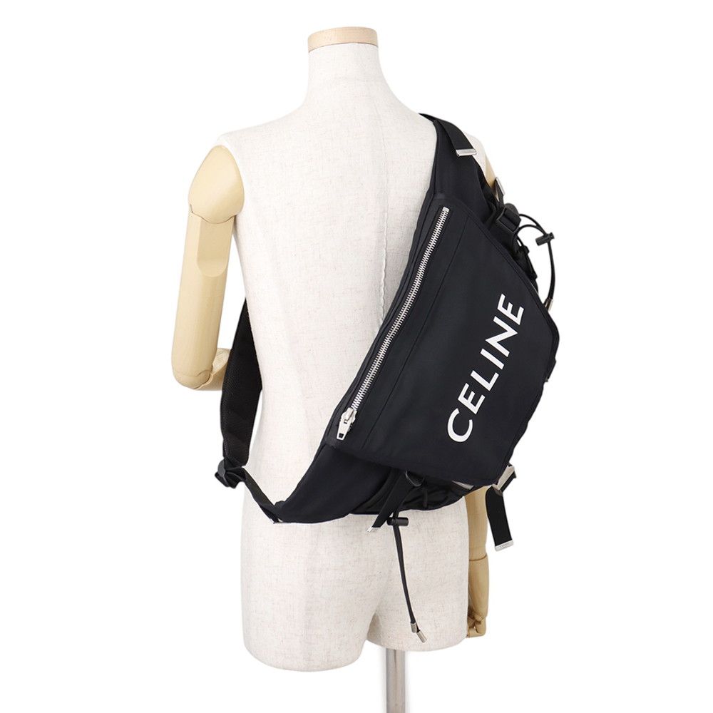 Celine Belt Bag Trekking Small Canvas Black — view 5