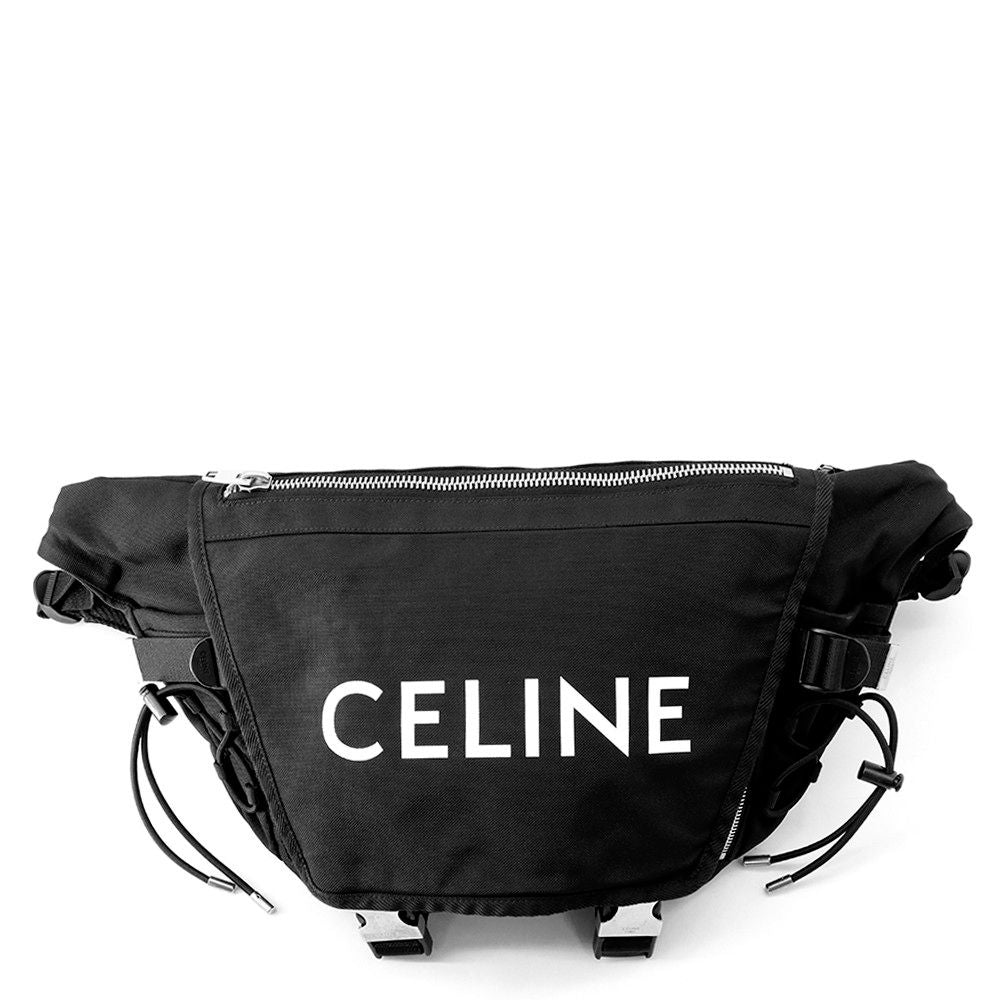 Celine Belt Bag Trekking Small Canvas Black