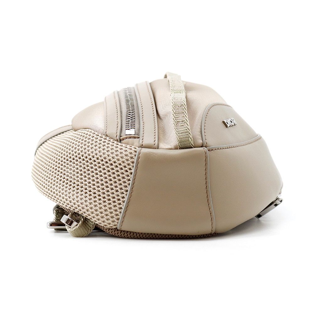 Dior Belt Bag Scarabella Leather Nylon — view 4
