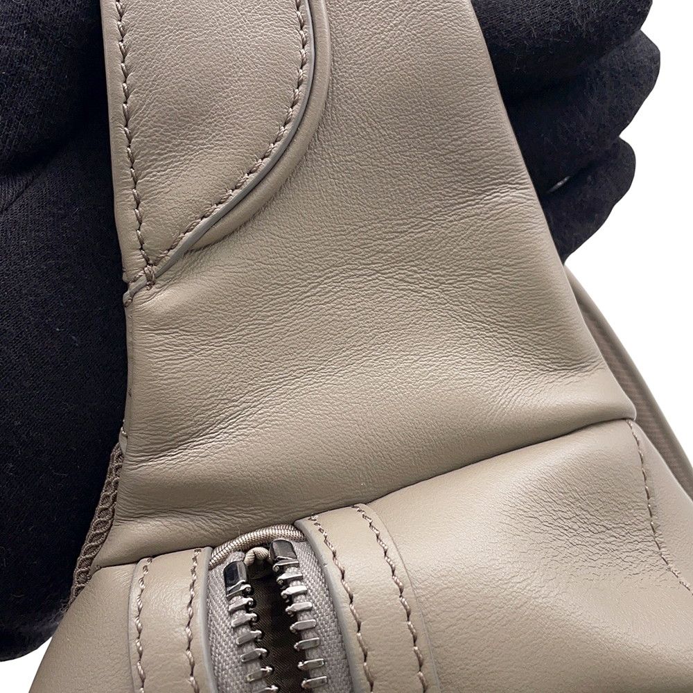 Dior Belt Bag Scarabella Leather Nylon — view 8