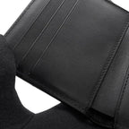 Chanel Trifold Wallet Boy CC Logo Quilted Caviar Leather Black — view 7