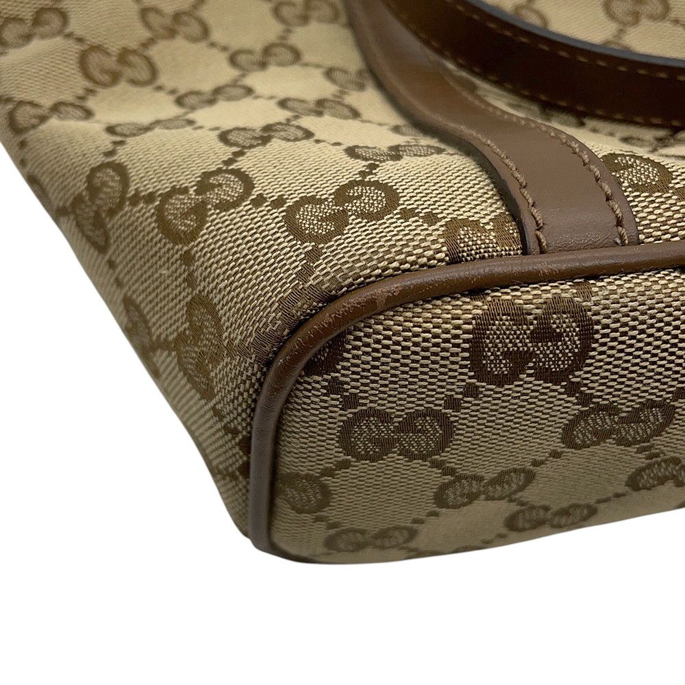 Gucci Tote Bag GG Canvas Leather — view 7