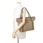 Gucci Tote Bag GG Canvas Leather — view 4