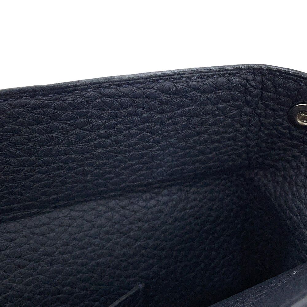Hermes Shoulder Bag Vide Poche Cavern Silver Togo — view 6