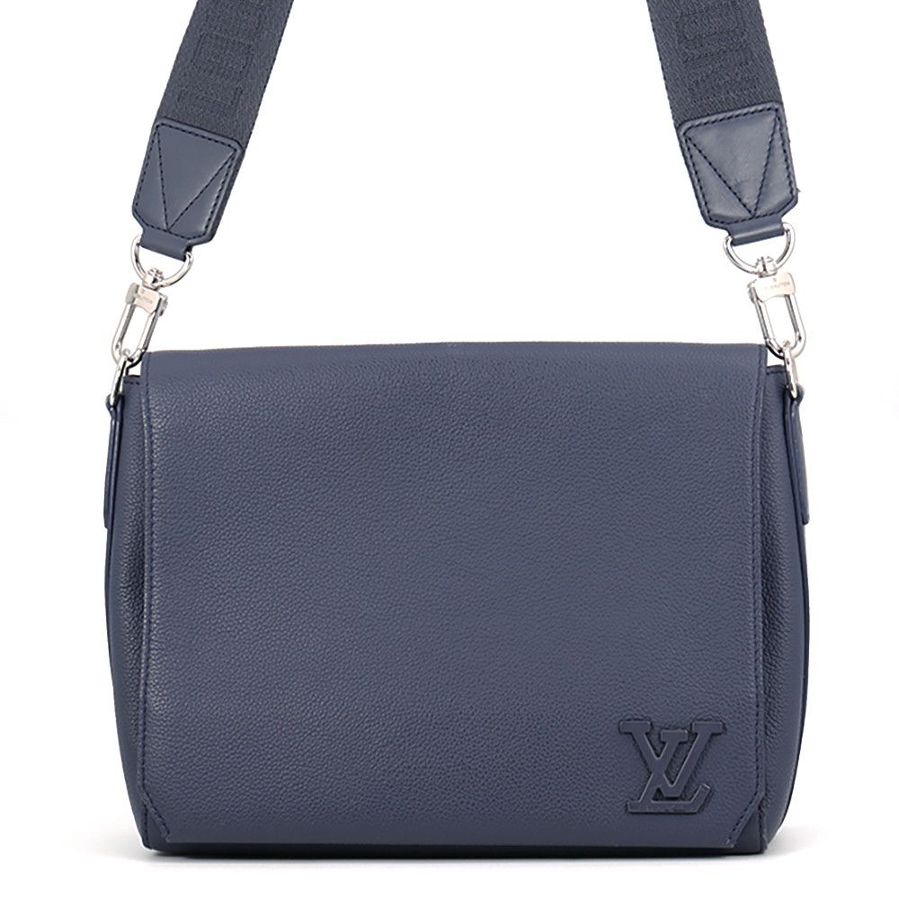 Louis Vuitton Shoulder Bag Gray Leather Takeoff