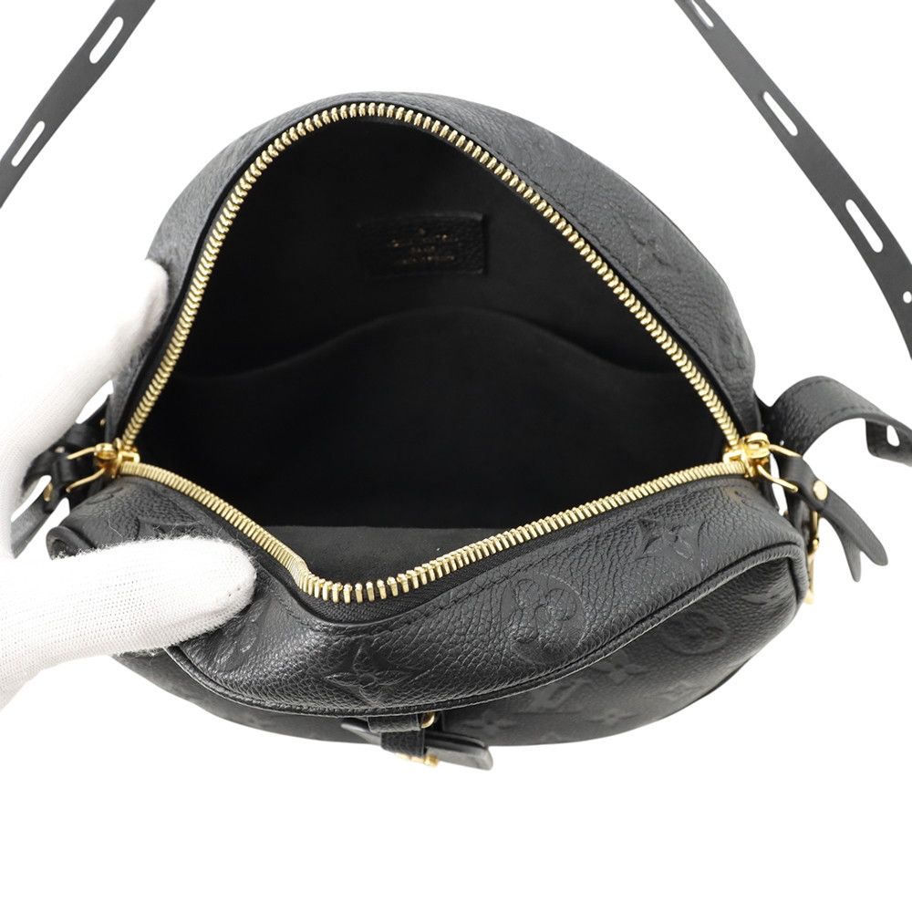 Louis Vuitton Shoulder Bag Monogram Empreinte Boite Chapeau Soupre Black — view 5