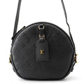 Louis Vuitton Shoulder Bag Monogram Empreinte Boite Chapeau Soupre Black