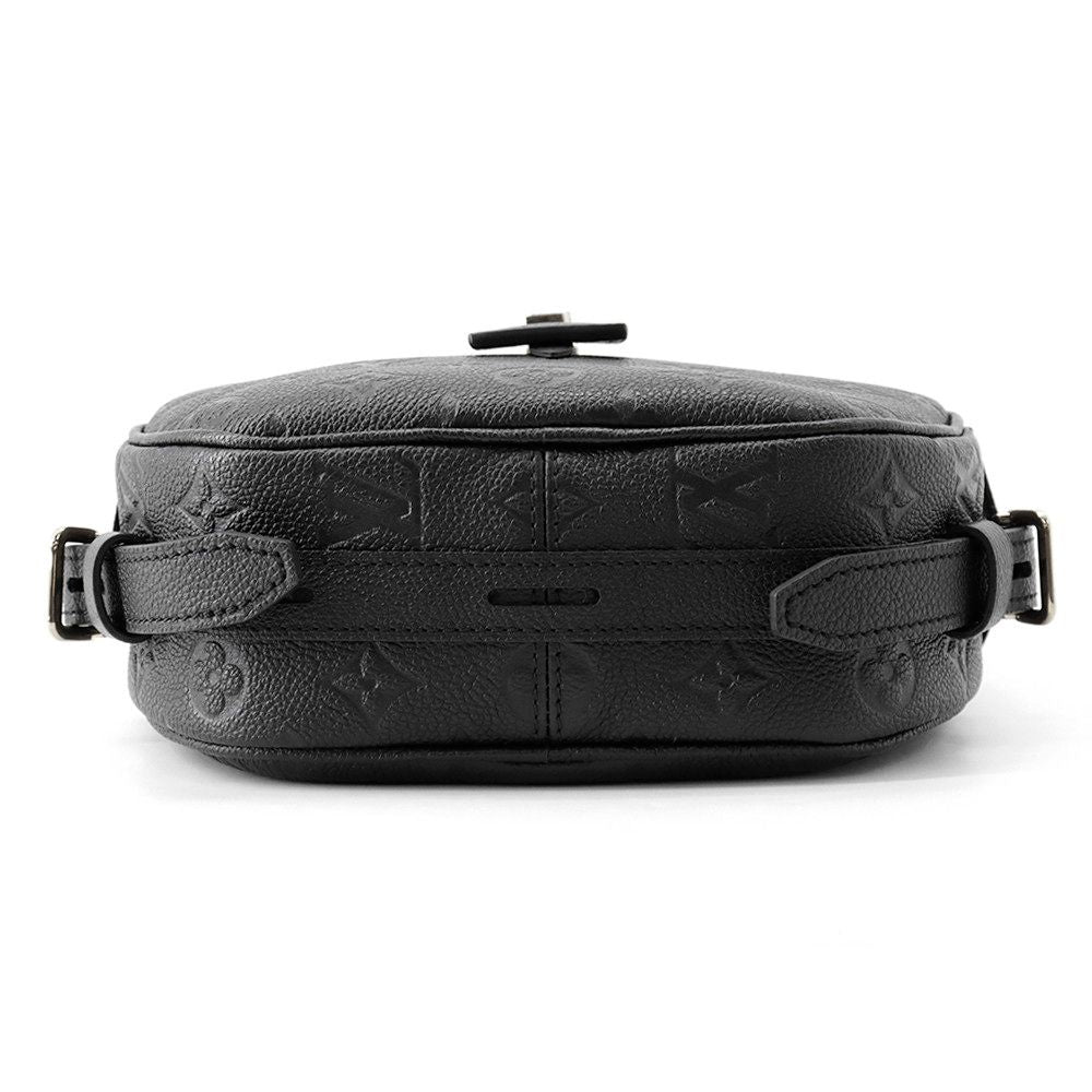 Louis Vuitton Shoulder Bag Monogram Empreinte Boite Chapeau Soupre Black — view 3