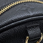 Louis Vuitton Shoulder Bag Monogram Empreinte Boite Chapeau Soupre Black — view 8