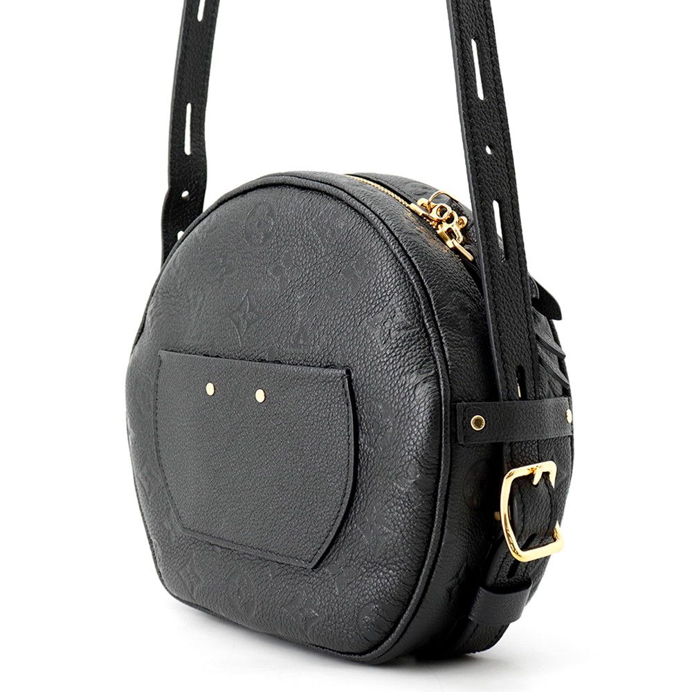 Louis Vuitton Shoulder Bag Monogram Empreinte Boite Chapeau Soupre Black — view 2