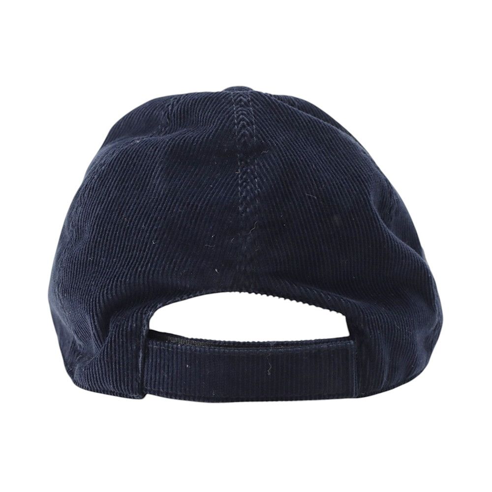Prada Cap Corduroy Triangle Logo Hat — view 3