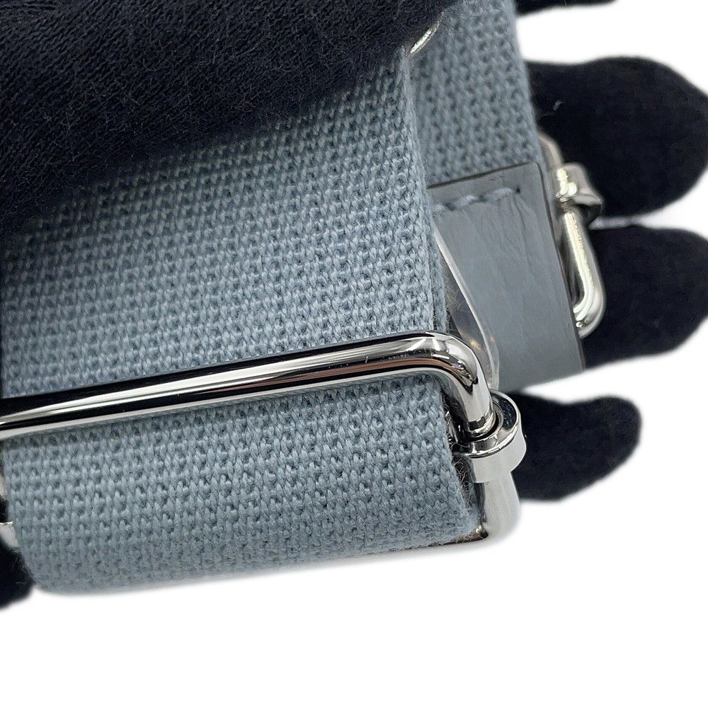 Hermes Shoulder Bag Evelyne 3 23 Gris Pantin Silver Taurillon Clemence — view 8