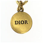 Dior J'adior Faux Pearl Rhinestone White Gold Metal Choker Necklace — view 4