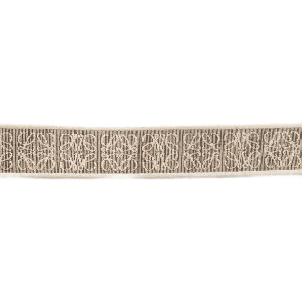 Loewe Strap Shoulder Anagram Pattern Beige Brown Logo Leather — view 5