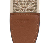 Loewe Strap Shoulder Anagram Pattern Beige Brown Logo Leather — view 6