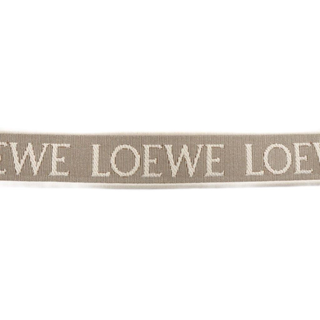 Loewe Strap Shoulder Anagram Pattern Beige Brown Logo Leather — view 4