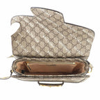 Gucci Hacker Horsebit 1955 Shoulder Bag GG Supreme Beige — view 7