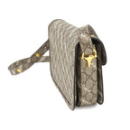 Gucci Hacker Horsebit 1955 Shoulder Bag GG Supreme Beige — view 4