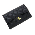 Chanel Caviar Quilted Card Case