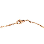 Hermes Pop H Necklace Rose Pink Gold — view 4