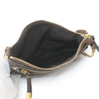 Louis Vuitton Monogram Mini Lin Pochette Accessoires Handbag Ebene — view 6