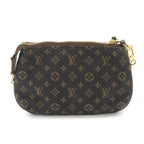 Louis Vuitton Monogram Mini Lin Pochette Accessoires Handbag Ebene — view 2