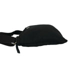 Prada Triangle Logo Tessuto Nylon Shoulder Bag Crossbody Pochette Black — view 5