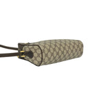 Gucci Vintage Sherry Line GG Logo Pattern Leather Shoulder Bag Pochette Brown — view 7