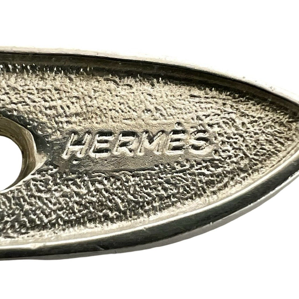 Hermes Vintage Boucles Sellier MM Bracelet 925 Sterling Silver — view 3