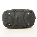 Chanel Tote Bag Paris Biarritz Tweed Black Silver — view 3