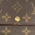 Louis Vuitton Wallet Monogram Pochette Porte-Monnaie Credit Brown — view 7