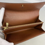 Louis Vuitton Wallet Monogram Pochette Porte-Monnaie Credit Brown — view 3