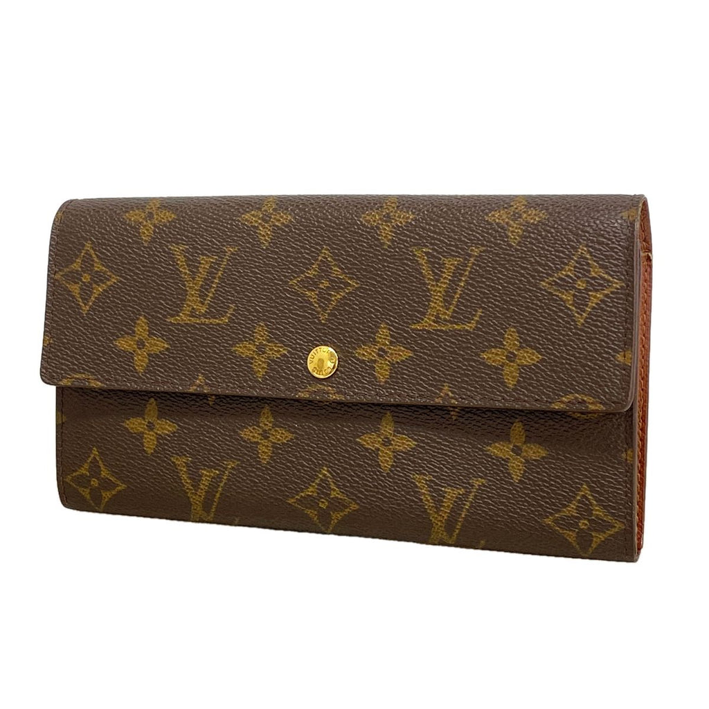 Louis Vuitton Wallet Monogram Pochette Porte-Monnaie Credit Brown