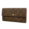 Louis Vuitton Wallet Monogram Pochette Porte-Monnaie Credit Brown