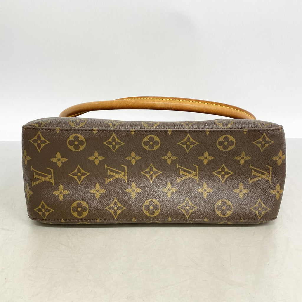 Louis Vuitton Shoulder Bag Monogram Looping GM Brown — view 3