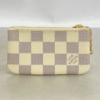 Louis Vuitton Coin Purse Damier Azur Pochette Cles White — view 6