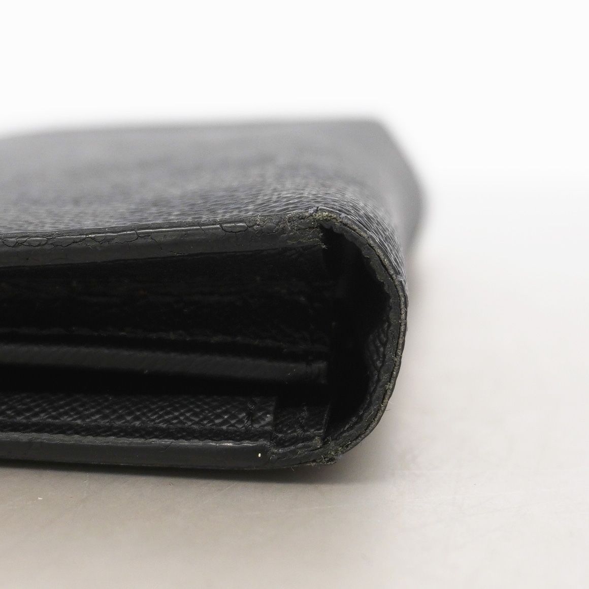 Louis Vuitton Wallet Damier Graphite Portefeuille Brazza Black — view 6