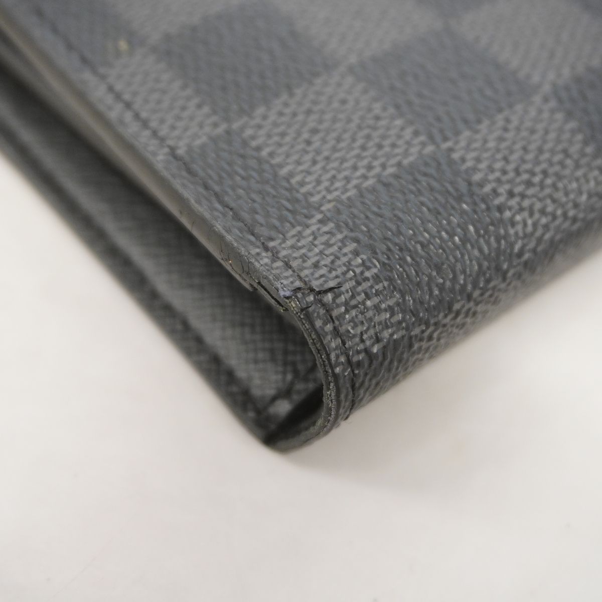 Louis Vuitton Wallet Damier Graphite Portefeuille Brazza Black — view 5