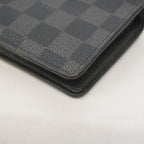 Louis Vuitton Wallet Damier Graphite Portefeuille Brazza Black — view 8
