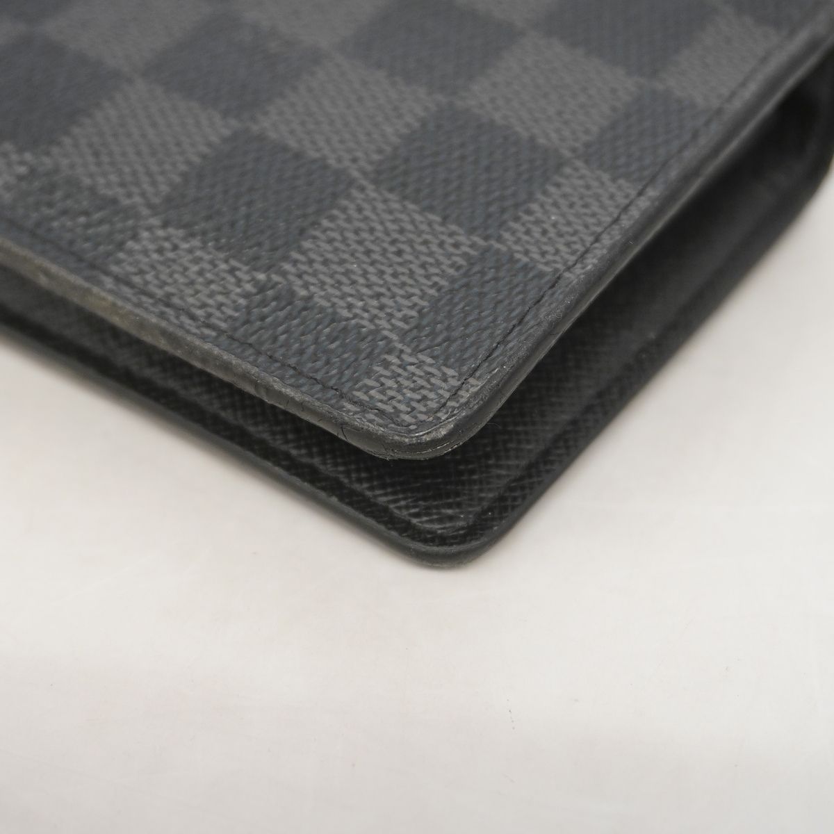 Louis Vuitton Wallet Damier Graphite Portefeuille Brazza Black — view 8